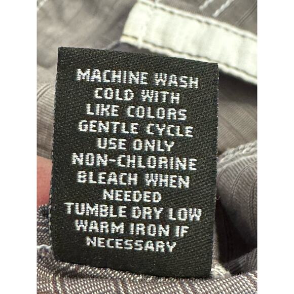 Buckle Black Standard Fit Snap Button Long Sz L Gray Western Cowboy Rodeo - Picture 9 of 9